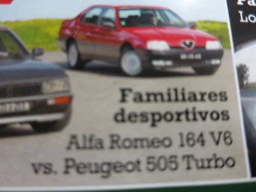 1988 Alfa romeo 164 3.0 v6 For Sale
