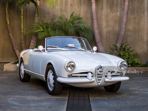 1960 Alfa Romeo Giulietta Spider Veloce by Pinin Farina In vendita all'asta