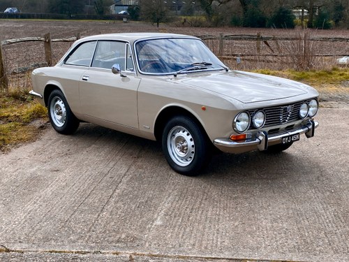 1972 Alfa Romeo 2000 GTV - 29,500 documented miles SOLD