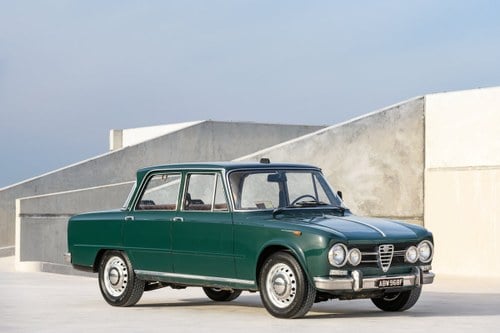 1967 Alfa Romeo Giulia Super Bollino D'Oro 1600 SOLD