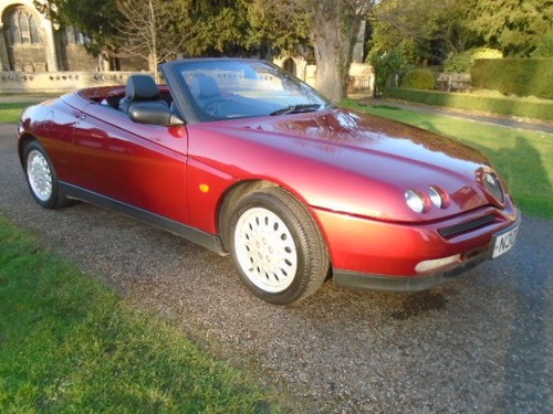 1996 Alfa Romeo Spider T-spark 16V. For Sale