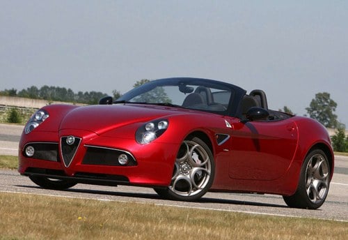 2013 Alfa Romeo 8C Spider - 72 Miles From New  For Sale by Auction