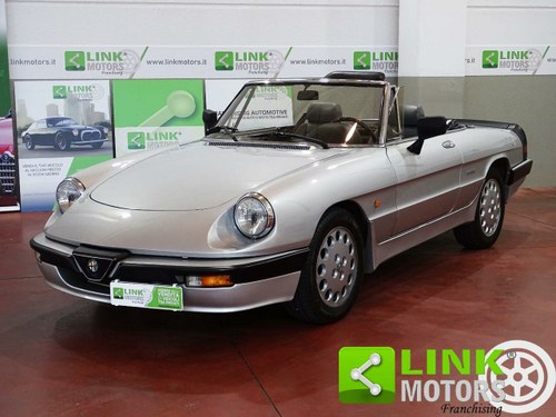 1986 ALFA ROMEO Spider 2.0 QUADRIFOGLIO VERDE À venda