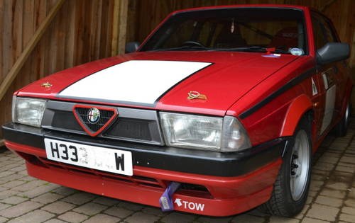 1991 Alfa Romeo 75TS 2.0 race/rally car - street legal SOLD
