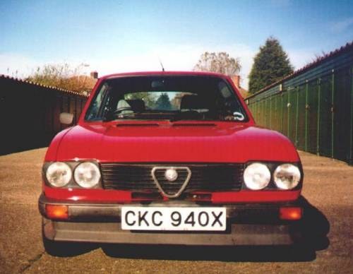 1982 Alfa Romeo Afasud ti series 3 - 95bhp SOLD