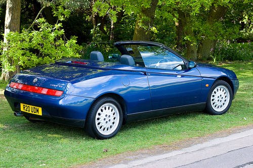 1998 Alfa Romeo Spider 2.0 16v Twin Spark VERKAUFT