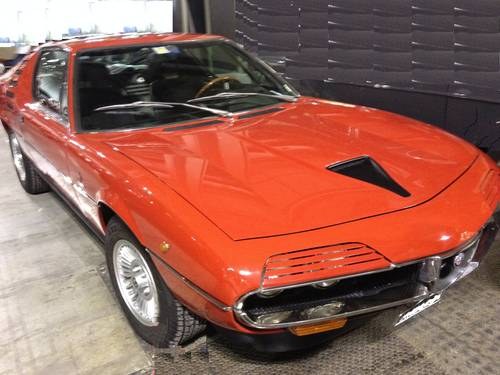 1972 Alfa Romeo Montreal Very Rare red sport car For Sale