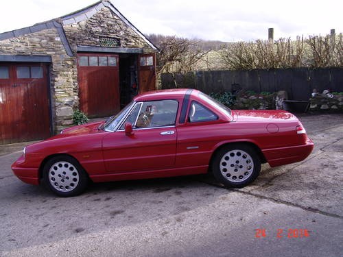 1991 Alfa Romeo Spider Series 4 in Alfa Red VENDUTO