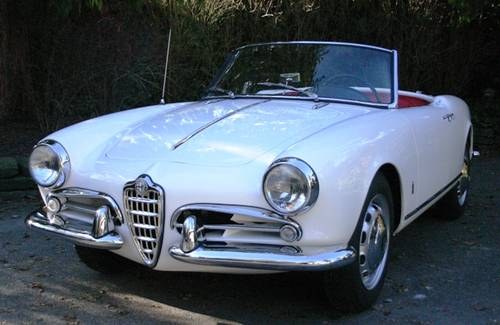 1959 Alfa Romeo Giulietta Spyder Veloce 750 SOLD