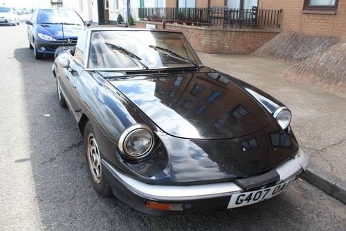 1990 Classic Pininfarina Spider in need of a spruce up SOLD