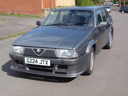 1992 Alfa Romeo 75 Metallic grey SOLD