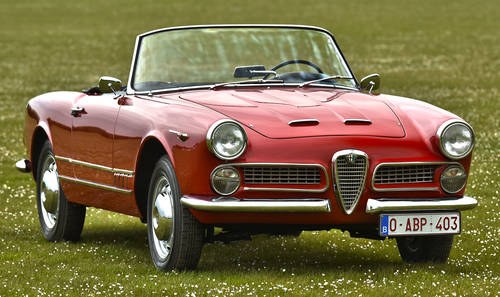 1962 Alfa Romeo 2000 Spider VENDUTO
