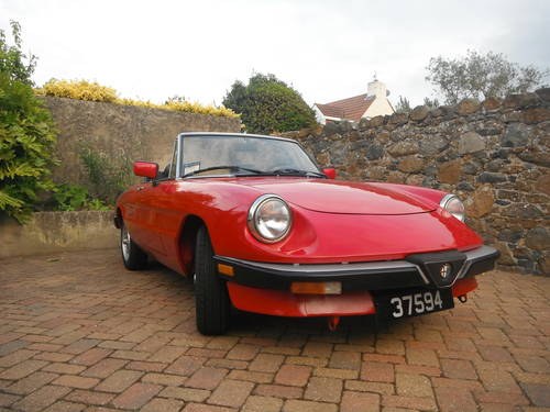 1989 LHD restored Alfa spider,Injection For Sale