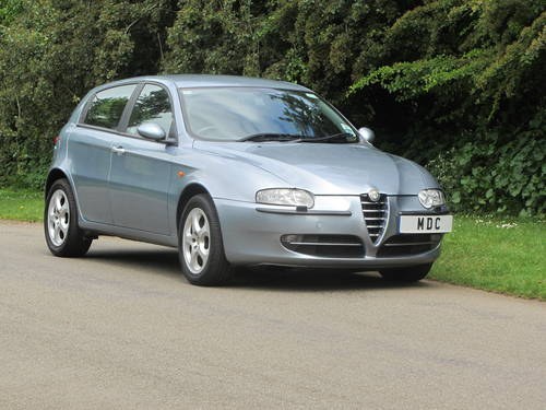 2002 Alfa 147 2.0 T Spark One Lady Owner from new 73k FSH In vendita