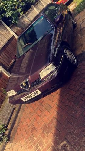 Spares or repairs Alfa Romeo 164 Twin Spark 1996 For Sale