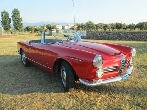 1964 Alfa Romeo 2600 Spider by Touring For Sale