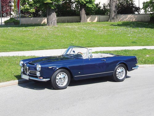 1965 Alfa Romeo 2600 Touring Spider For Sale by Auction