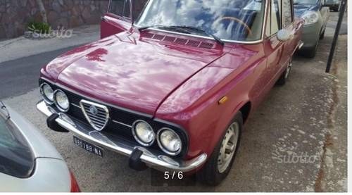 1974 Alfa Romeo Giulia 1300 SOLD