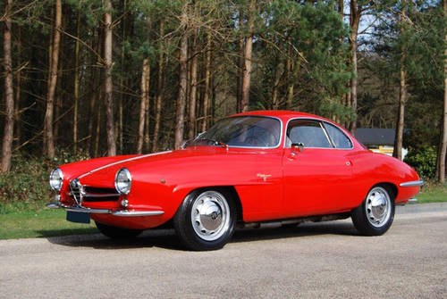 1962 Alfa Romeo Giulietta Sprint Speciale: 05 Aug 2017 For Sale by Auction