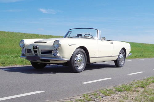 1964 Alfa Romeo 2600 Touring Spider: 05 Aug 2017 For Sale by Auction