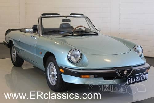 Alfa Romeo Spider 2.0 1985, 1 owner, 118.067 kms For Sale