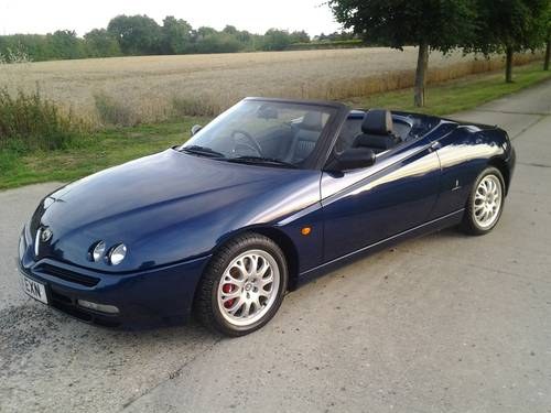 2001 Alfa Romeo Spider 3.0 24v with just 34000 miles SOLD