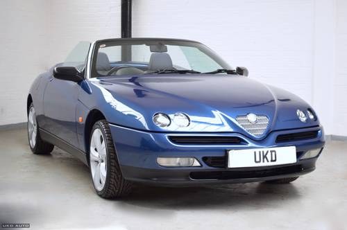 Alfa Romeo Spider 2.0 16V T Spark 1997 Convertible Blue VENDIDO