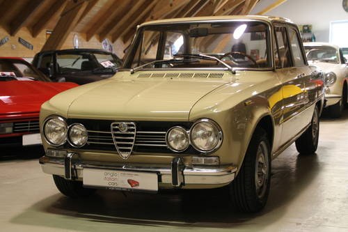 1973 Giulia Super 1,6 / 105.21 / direct from Italy / like new! For Sale