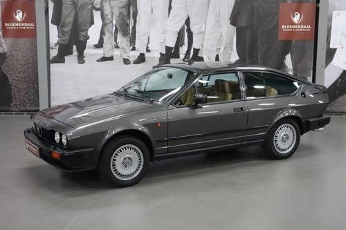 1984 Alfa Romeo GTV 6 2.5 single ownership from new! SOLD