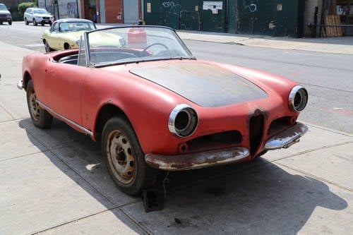 1962 Alfa Romeo Giulietta Spider # 21973 SOLD