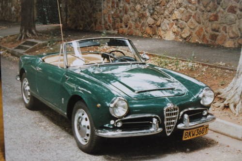 FOR SALE - 1963 Alfa Romeo Giulia Spider Convert For Sale