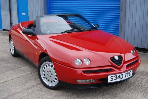 1998 Alfa Romeo Spider 2.0 Twin Spark, Only 47k, History, VGC SOLD