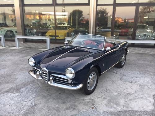 1958 Alfa romeo giulietta spider 750 d swb 1st series In vendita