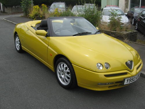 2001 Alfa Romeo Spider 2.0 16v ( Lusso pk ) T. Spark In vendita