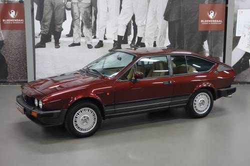1985 Alfa Romeo GTV6 2.5 only 81.752 km, two owners SOLD