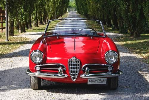 Alfa Romeo Giulietta Spider Veloce -1957- For Sale