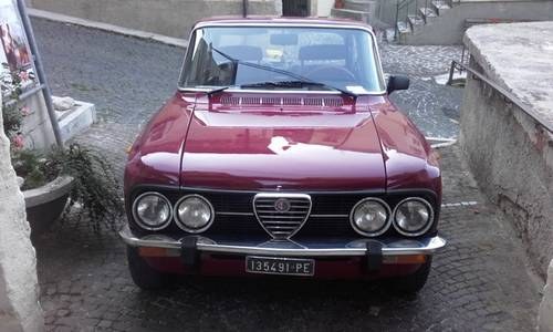 1976 Wonderful Alfa Giulia Super Nuova - In vendita