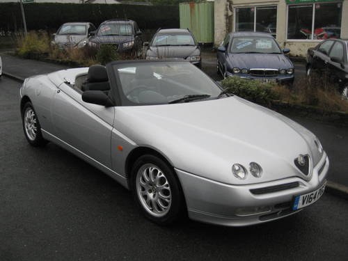 1999 V-reg Alfa Romeo Spider 2.0t/s Lusso 16v  In vendita