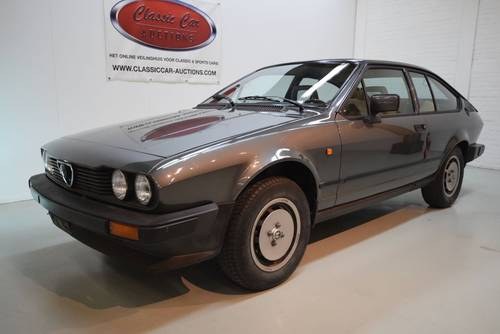 Alfa Romeo GTV 2.0 1983 For Sale by Auction