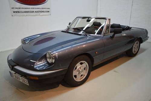 Alfa Romeo Spider 1600 1989 For Sale by Auction