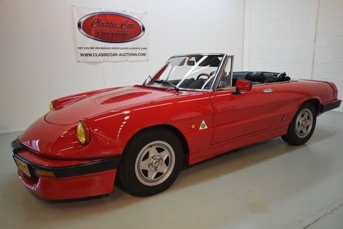 Alfa Romeo Spider 2.0 1986 For Sale by Auction