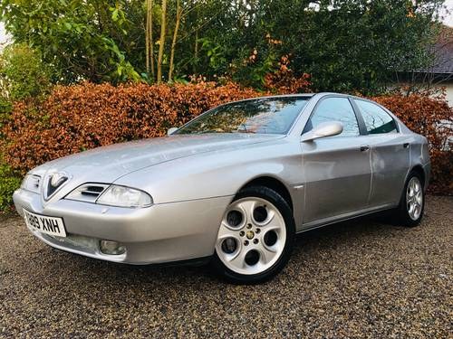 2001 alfa 166 3.0 v6 - only 1 former keeper from new SOLD