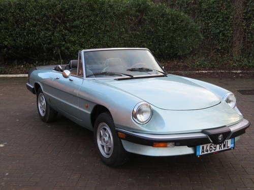 Alfa Spider 1984 on The Market SOLD