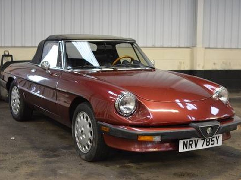 1983 Alfa Romeo Spider Series-3 LHD USA car 87k only