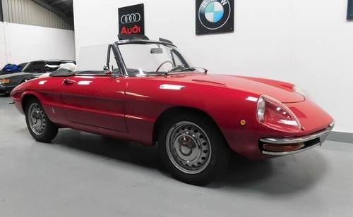 1968 Alfa Romeo 1300 Duetto Spider superbly upgraded to 1600 For Sale by Auction