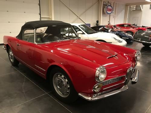 1961 Alfa Romeo Spider 2000 In vendita