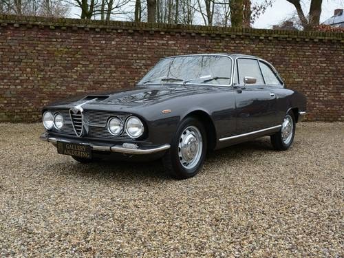 1966 Alfa 2600 Sprint Swiss car in original colour! For Sale