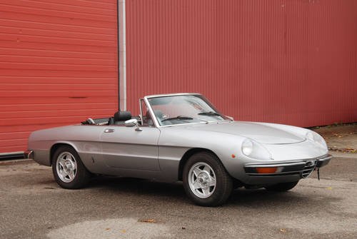 1981 Alfa Romeo Spider Veloce 2000 VERKAUFT