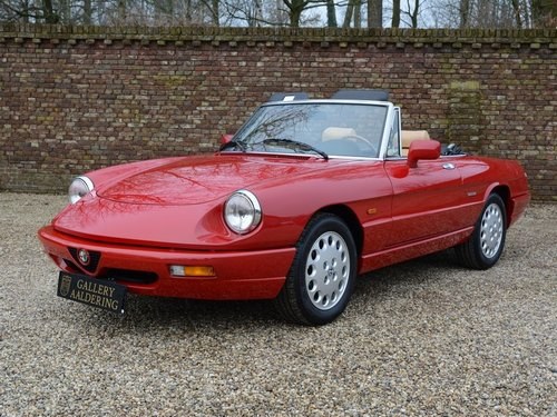 1992 Alfa Spider 2.0i only 60.000 km ! In vendita
