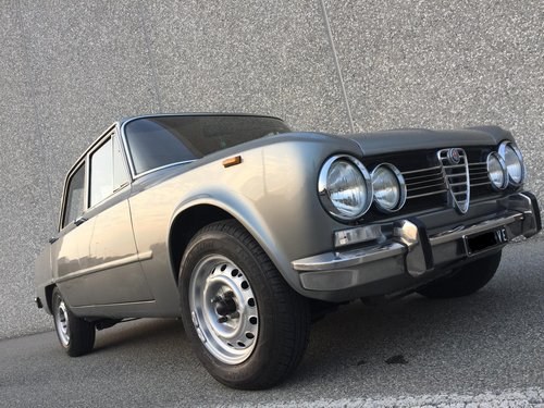 1972 Alfa romeo 1300 super -perfect car- real km 63100 In vendita